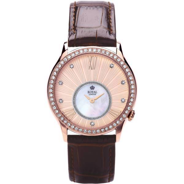 ساعت مچی عقربه ای زنانه رویال لندن مدل RL-21284-05، Royal London RL-21284-05 Watch For Women