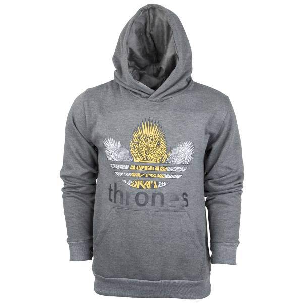 هودی طوسی مردانه سون پی ام مدل Thrones، Seven PM Thrones Hoodie For Men