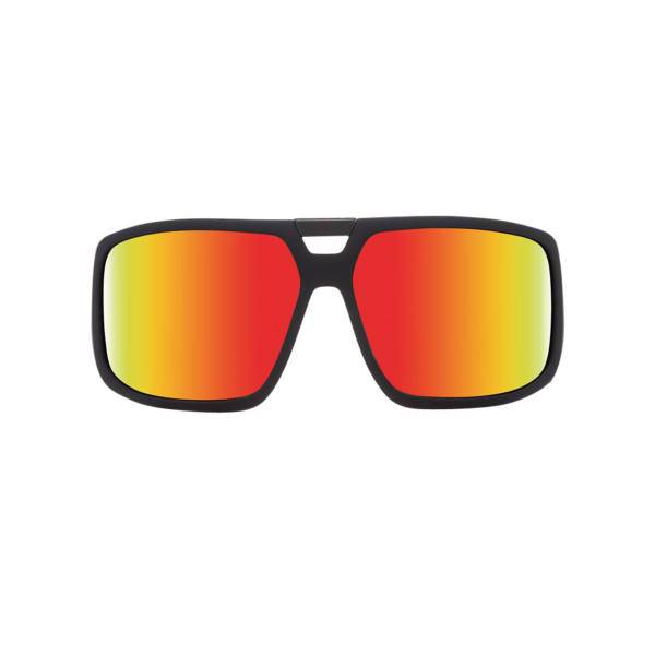 عینک آفتابی اسپای سری Touring مدل Soft Matte Black Happy Gray Green Red Spectra، Spy Touring Soft Matte Black Happy Gray Green Red Spectra Sunglasses