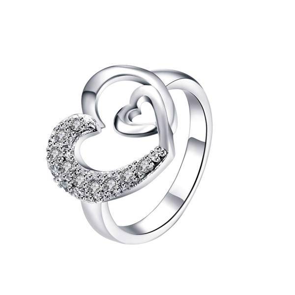 انگشتر اسپادانا طرح قلب کد R825