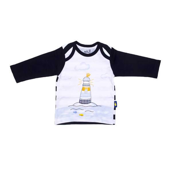 تی شرت آستین بلند نوزادی نیلی مدل Lantern، Nili Lantern Baby T-Shirt With Long Sleeve