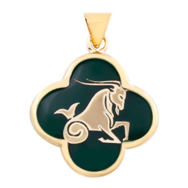 آویز گردنبند طلا 18 عیار مرجان مدل 0139، Marjan 0139 Gold Necklace Pendant Plaque