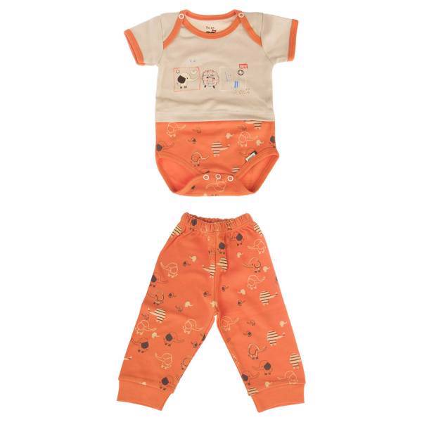 ست لباس نوزادی آدمک مدل ‏‏962101، Adamak 962101 Baby Clothes Set