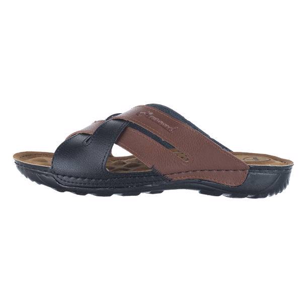 صندل مردانه مسعود مدل 903 مشکی عسلی، Masoud 903 Sandals For Men