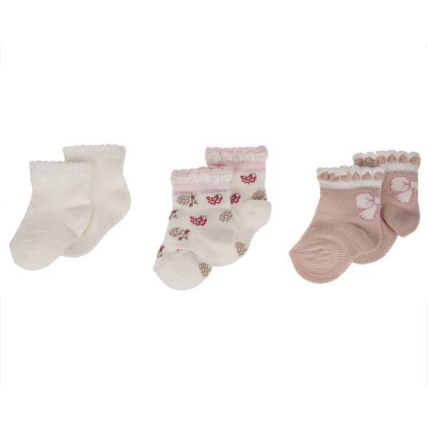 جوراب یومسه مدل 3848 بسته 3 عددی، Yumese 3848 Socks Pack Of 3