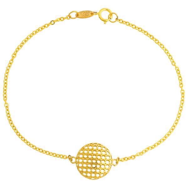 دستبند طلا 18 عیار ماهک مدل MB0216، Maahak MB0216 Gold Bracelet