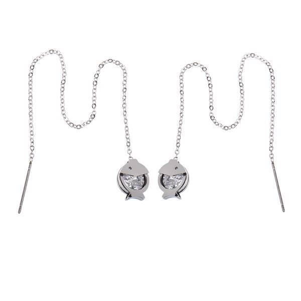 گوشواره بخیه‌ای جی دبلیو ال مدل ER-371، JWL ER-371 Earring