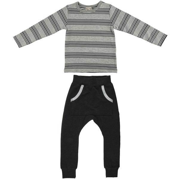 ست لباس پسرانه موشی مدل 16S1-005، Mushi 16S1-005 Baby Boy Clothing Set