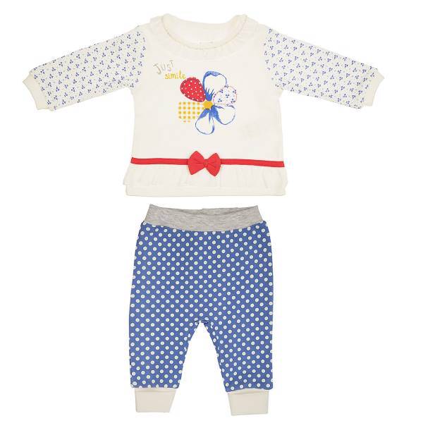 ست لباس نوزادی کارامل مدل TKK3177B، Caramell TKK3177B Baby Clothes Set