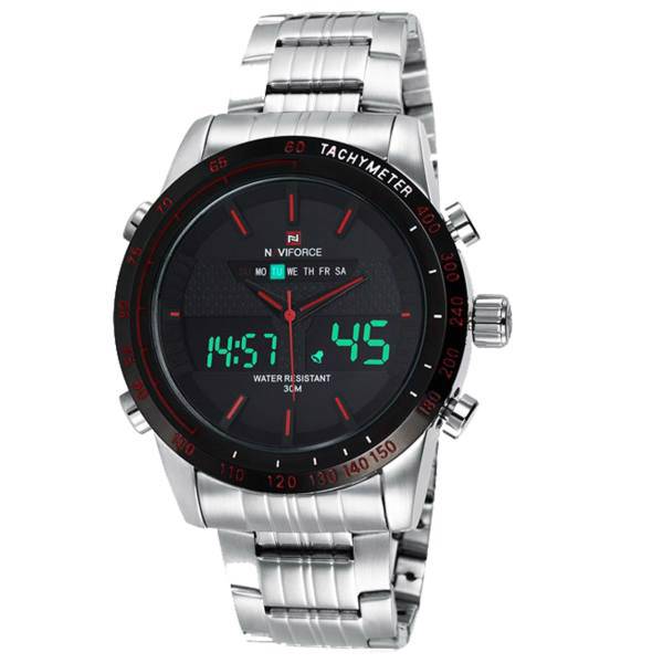 ساعت مچی عقربه ای مردانه نیوی فورس مدل NF9024M/SBR، Naviforce NF9024M/SBR Watch For Men