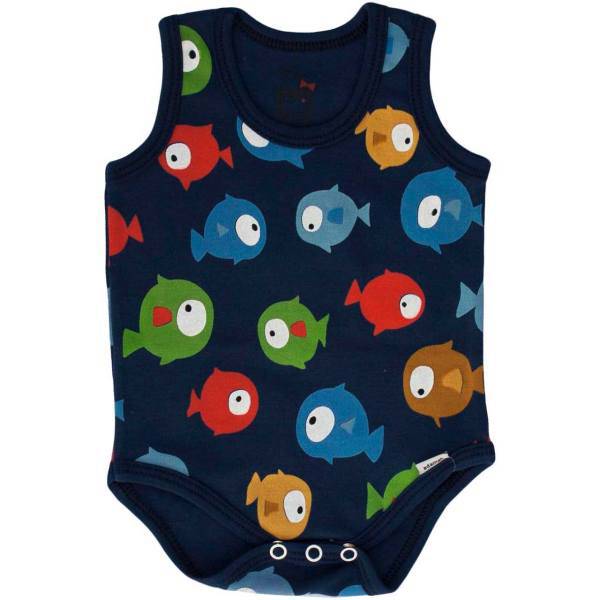 زیر دکمه دار رکابی آدمک مدل Fish، Adamak Fish Under Button Singlet