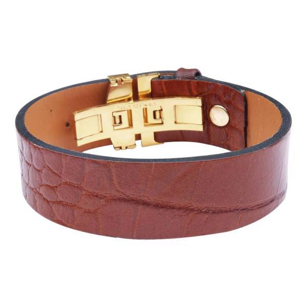 دستبند چرمی آتیس کد KOBTC200BR، Atiss KOBTC200BR Leather Bracelet