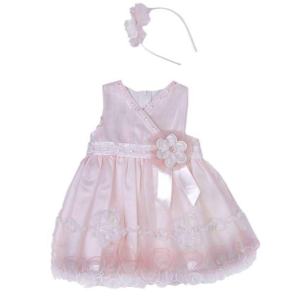 ست لباس دخترانه تافی مدل 7025، Taffy 7025 Baby Girl Clothing Set