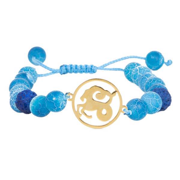 دستبند نوژین مدل دی آبی، Nojin Blue Dey Bracelet