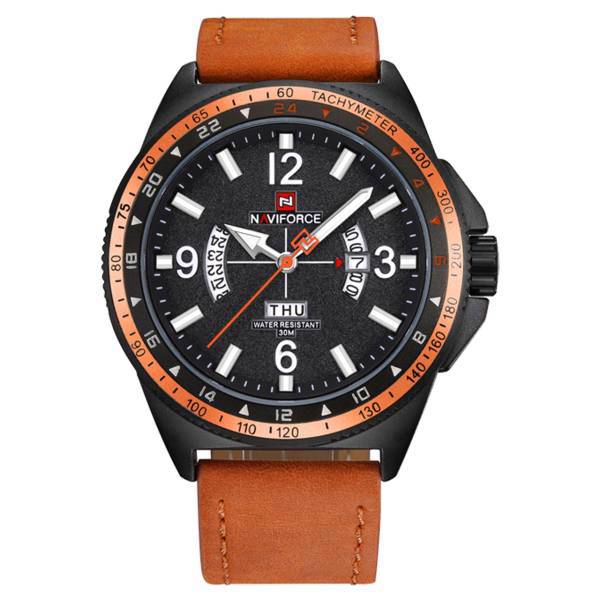 ساعت مچی عقربه ای مردانه نیوی فورس مدل NF9103M/BRGW، Naviforce NF9103M/BRGW Watch For Men