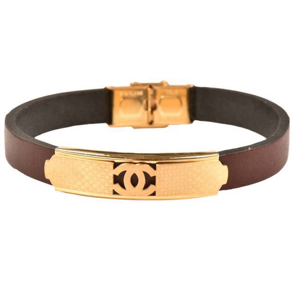 دستبند چرمی کهن چرم مدل BR98-7، Kohan Charm BR98-7 Leather Bracelet