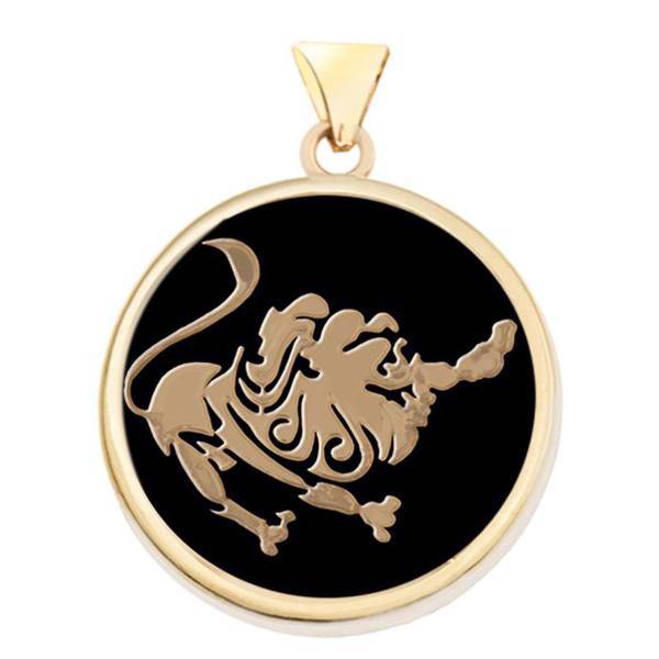 آویز گردنبند طلا 18 عیار مرجان مدل 0106، Marjan 0106 Gold Necklace Pendant Plaque