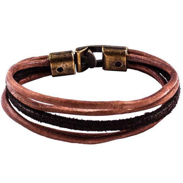 دستبند چرمی واته مدل C22، Vate C22 Leather Bracelet