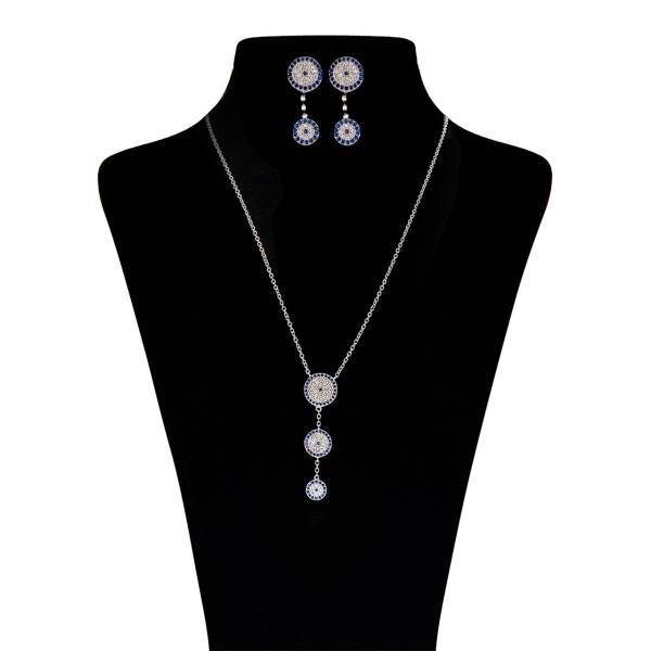 نیم ست نقره دوسی گالری مدل N6800، Doosi Gallery N6800 Silver Half Set