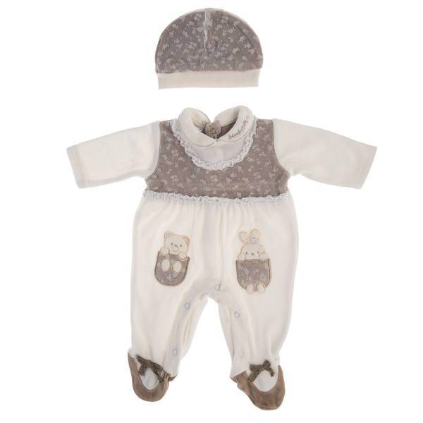 ست لباس نوزادی نیلی مدل 2132، Nili 2132 Baby Clothes Set