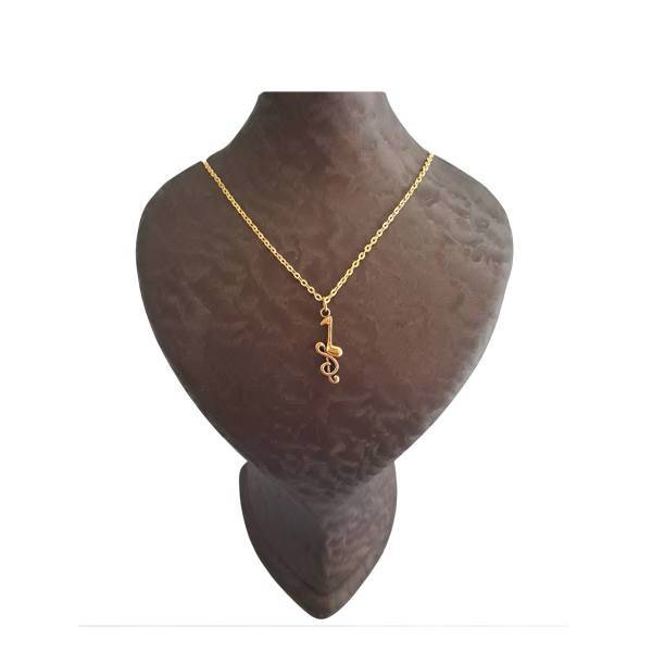 گردنبند طرح ملودی مدل A108