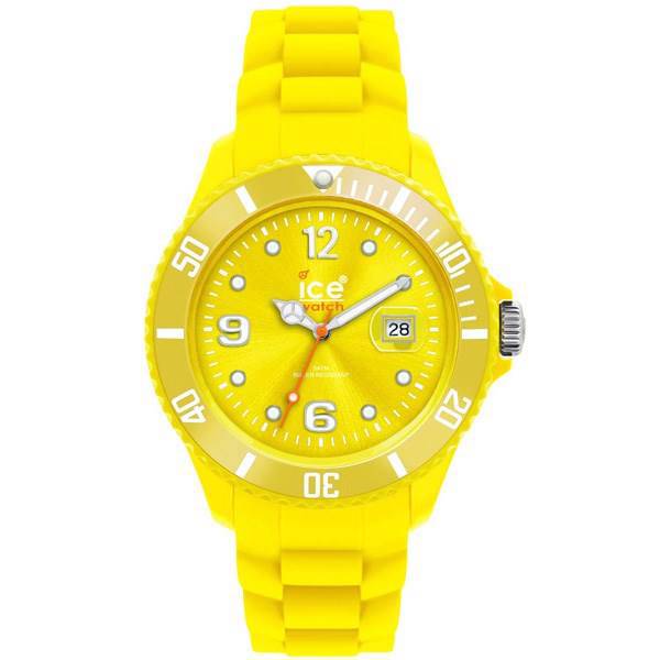 ساعت مچی عقربه ای آیس واچ Sili Forever Yellow Big SI.YW.B.S.09، Ice-Watch Sili Forever Yellow Big SI.YW.B.S.09