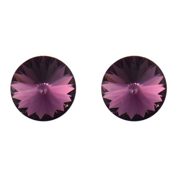گوشواره میخی الیور وبر مدل Amethyst 21022-204، Oliver Weber 001 Amethyst 21022-204 Earring