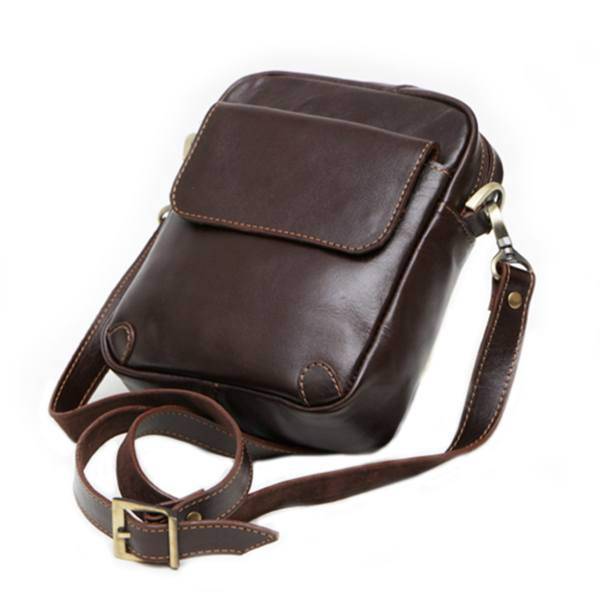 کیف رودوشی چرم آرتان مدل لبه دار کد AR04007-2