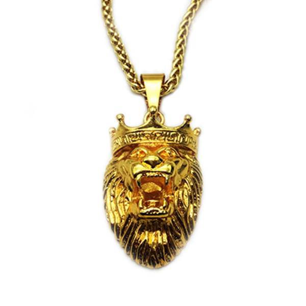 گردنبند کیوسک گالری طرح شیر LION مدل M44
