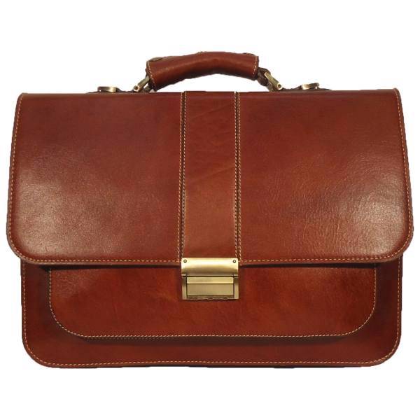 کیف اداری چرم سالار کد E135، Salar E135 Office Bag