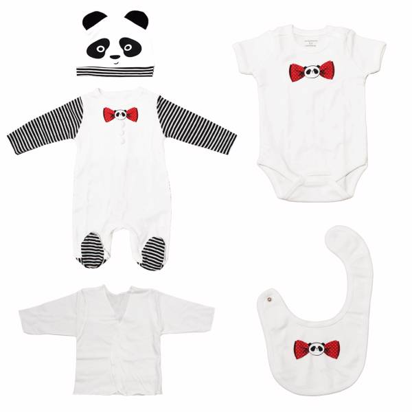 ست لباس نوزادی اندی واوا مدل 1140، Andy Wawa 1140 Baby Clothes Set