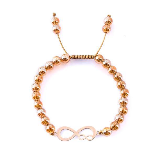 دستبند طلا 18 عیار مرجان مدل 0753، Marjan 0753 Gold Bracelet