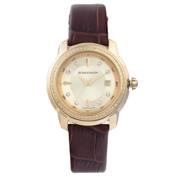 ساعت مچی عقربه ای زنانه رومانسون مدل RL2637QL1GA81G، Romanson RL2637QL1GA81G Watch For Women