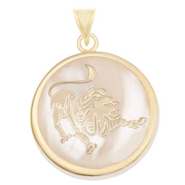 آویز گردنبند طلا 18 عیار شانا مدل N-SG58، Shana N-SG58 Gold Necklace Pendant Plaque