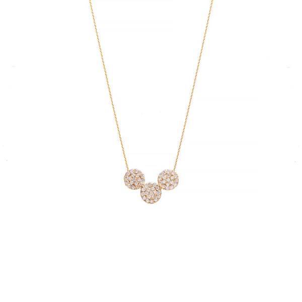 گردنبند طلا 18 عیار پرسته مدل 1277N، Parasteh 1277N Gold Necklace