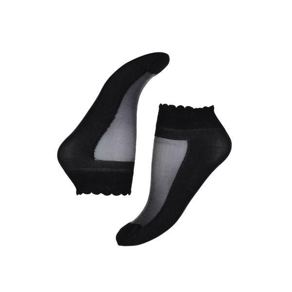 جوراب زنانه شهر شیک مدل شیشه ای کفه دار CL837B، Shahr e Shik CL837B Glass Socks For Women