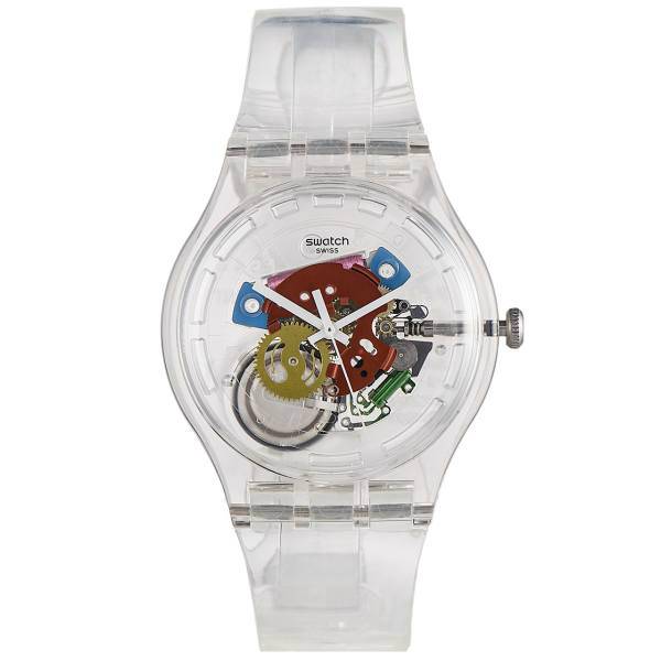 ساعت مچی عقربه ای سواچ مدل SUOK111 طرح 5، Swatch SUOK111 Type 5 Watch