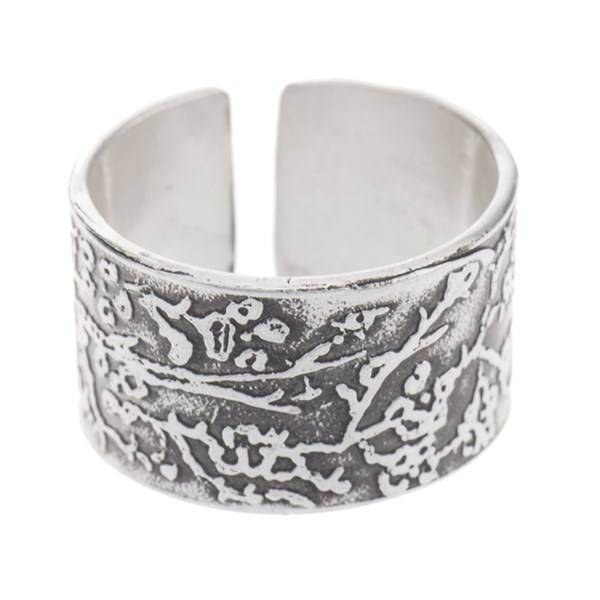 انگشتر ناردونه شکوفه نقره 170 کد Rp32، Nardoone Shokoufe Silver Ring Rp32