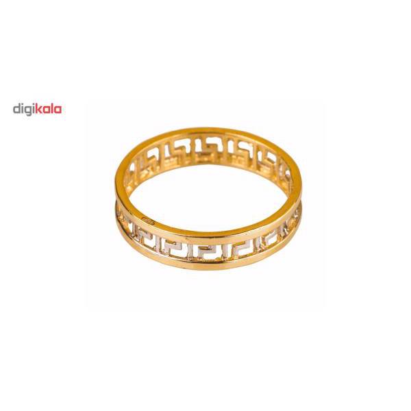 انگشتر طلا 18 عیار گالری طلاچی مدل یونانی، Gold Ring