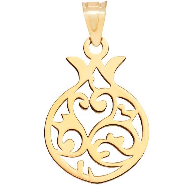 آویز گردنبند طلا 18 عیار ماهک مدل MM0341، Maahak MM0341 Gold Necklace Pendant