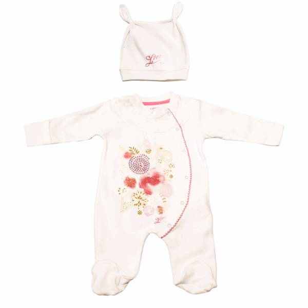 لباس سرهمی عزیز به به مدل 6397، Azizi Bebe 6397 Patch Clothes
