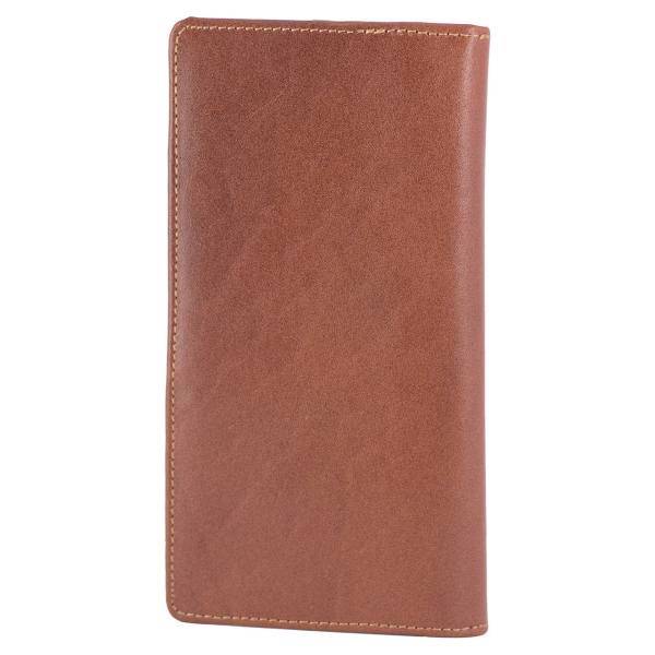 کیف پول کتی چرم طبیعی چهارنظم مدل 15017LBr، 4nazmleather 15017 Leather Wallet