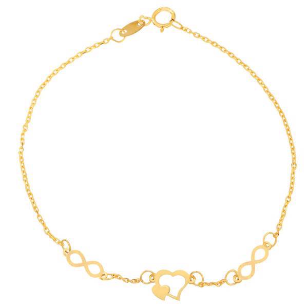 دستبند طلا 18 عیار شانا مدل B-SG140، Shana B-SG140 Gold Bracelet