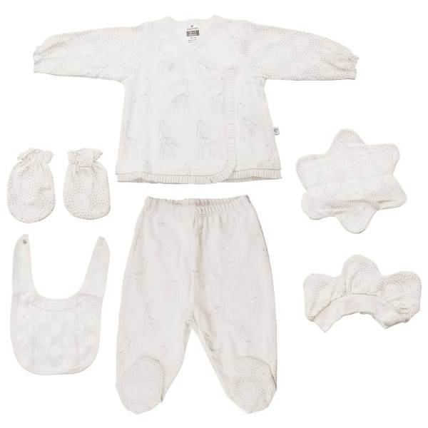 ست لباس نوزادی کارامل مدل ZK1391G، Caramell ZK1391G Baby Clothes Set