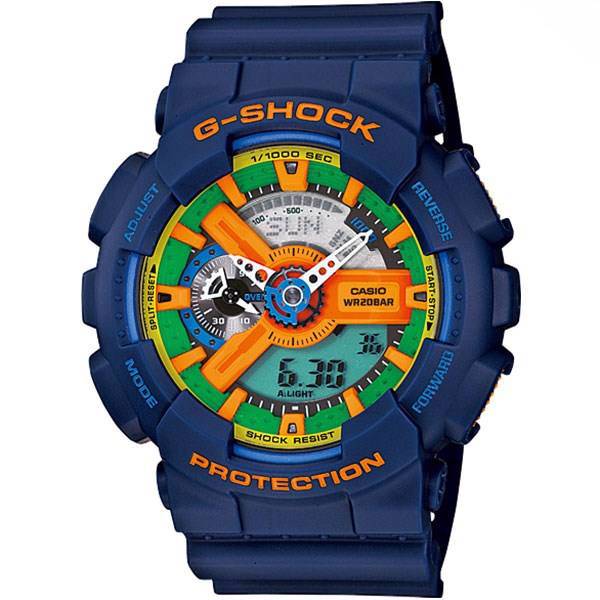 ساعت مچی عقربه ای مردانه کاسیو جی شاک GA-110FC-2ADR، Casio G-Shock GA-110FC-2ADR