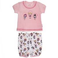 ست لباس دخترانه آدمک مدل 1652001P Adamak 1652001P Baby Girl Clothing Set