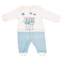 لباس سرهمی عزیز به به مدل 6455 Azizi Bebe 6455 Patch Clothes