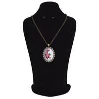 گردنبند دستبافت گالری هنرمندان مدل باغچه Honarmandan Handmade Necklaces Garden Model