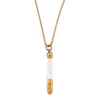 گردنبند ورق طلا گالری الون کد 198008 - Alone 198008 Gold Necklace