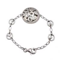 دستبند نقره زنانه زیندکو مدل F28 ZinDeco Silver Bracelet Model F28